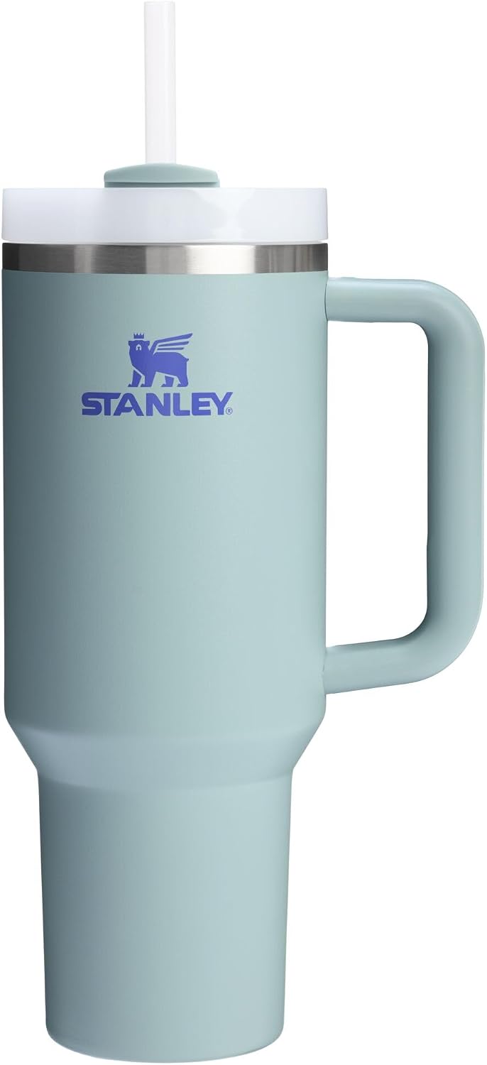 STANLEY Quencher H2.0 Flow State Tumbler, 40 oz, Black 2.0