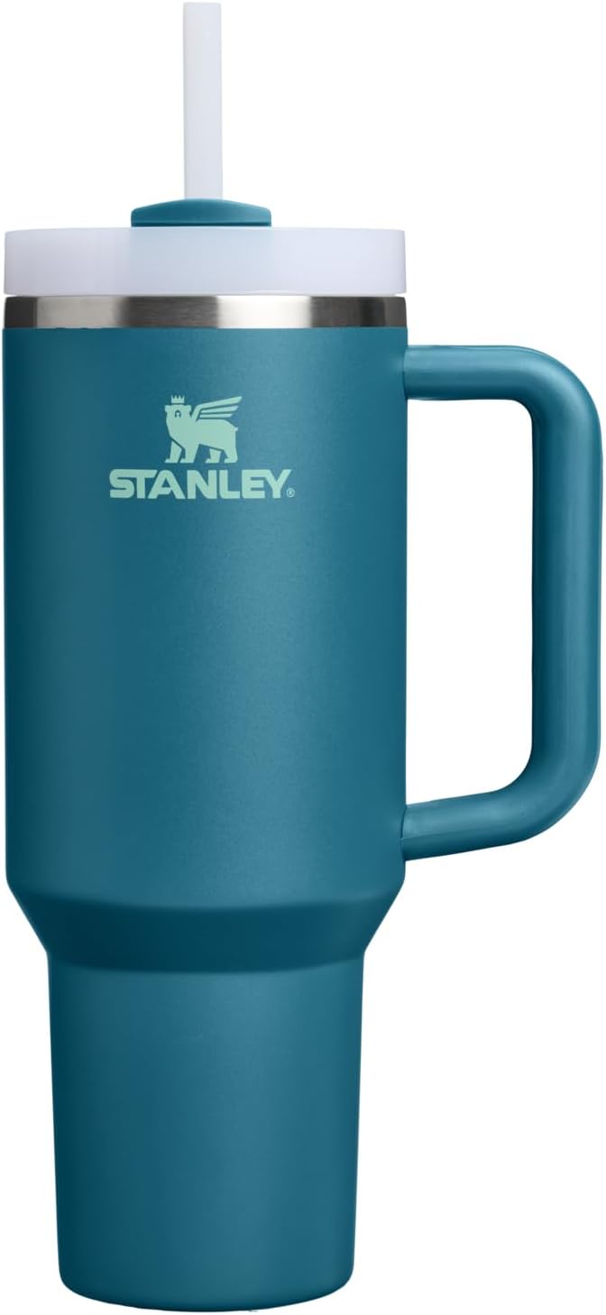 STANLEY Quencher H2.0 Flow State Tumbler, 40 oz, Black 2.0