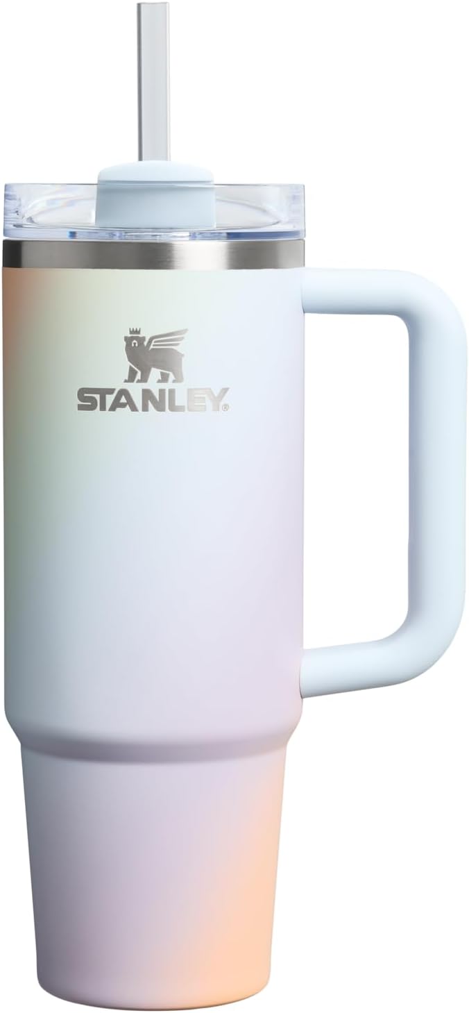 STANLEY Quencher H2.0 Flow State Tumbler, 40 oz, Black 2.0