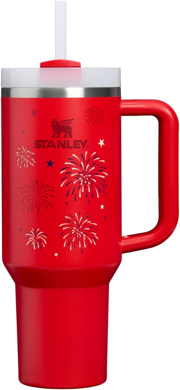 STANLEY Quencher H2.0 Flow State Tumbler, 40 oz, Black 2.0