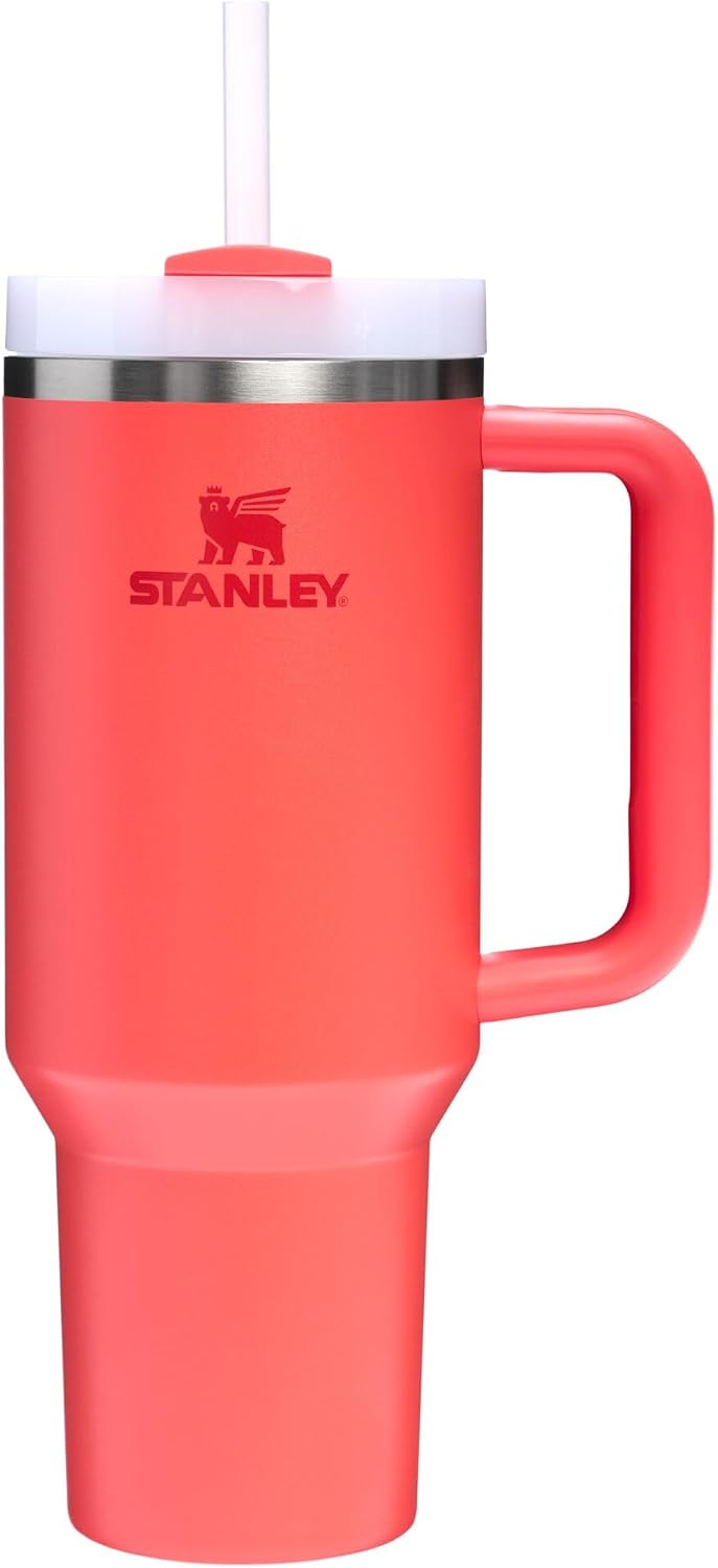 STANLEY Quencher H2.0 Flow State Tumbler, 40 oz, Black 2.0