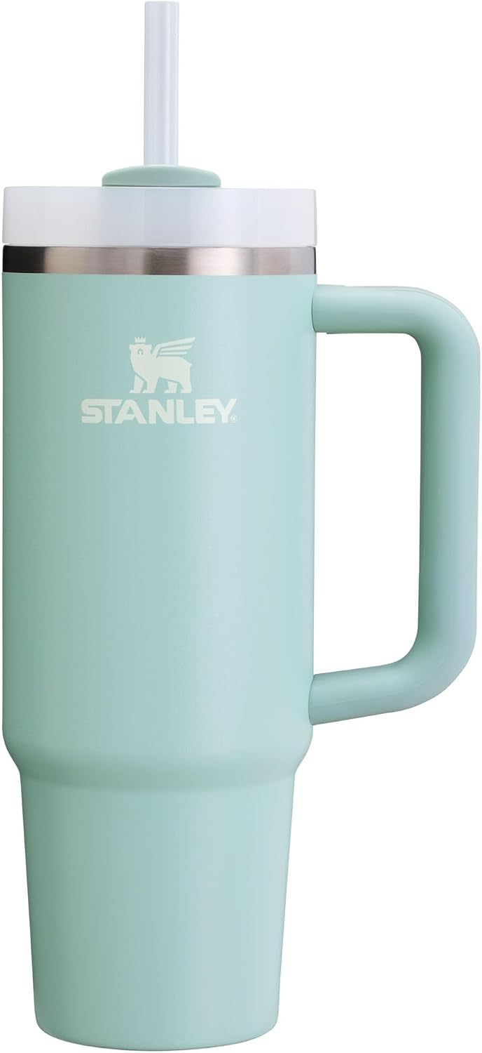 STANLEY Quencher H2.0 Flow State Tumbler, 40 oz, Black 2.0