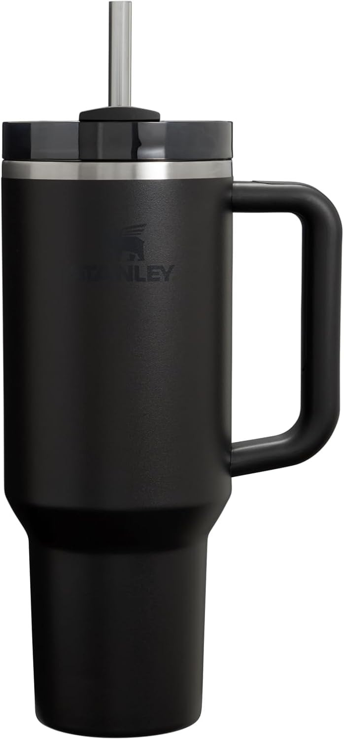 STANLEY Quencher H2.0 Flow State Tumbler, 40 oz, Black 2.0