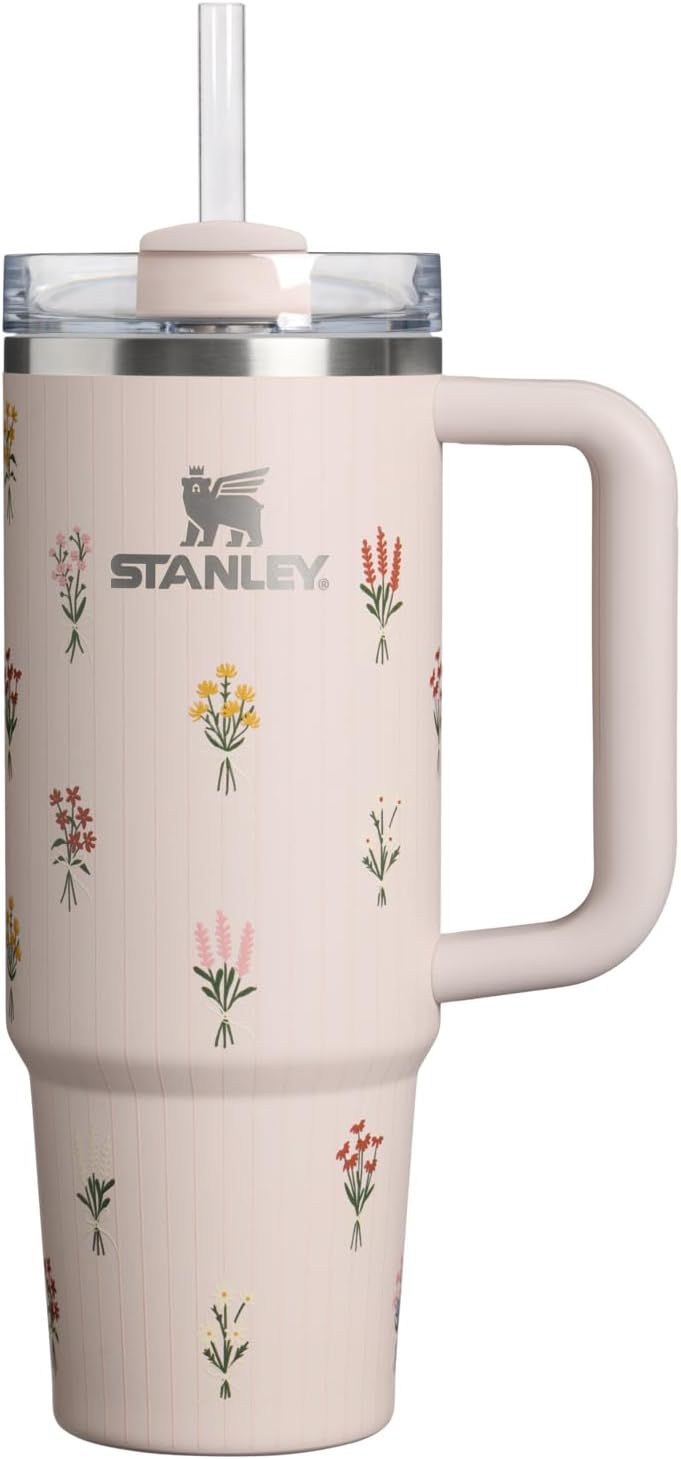 STANLEY Quencher H2.0 Flow State Tumbler, 40 oz, Black 2.0