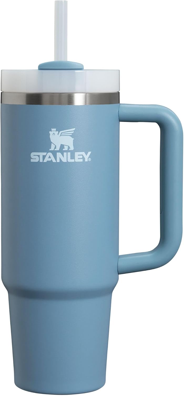 STANLEY Quencher H2.0 Flow State Tumbler, 40 oz, Black 2.0