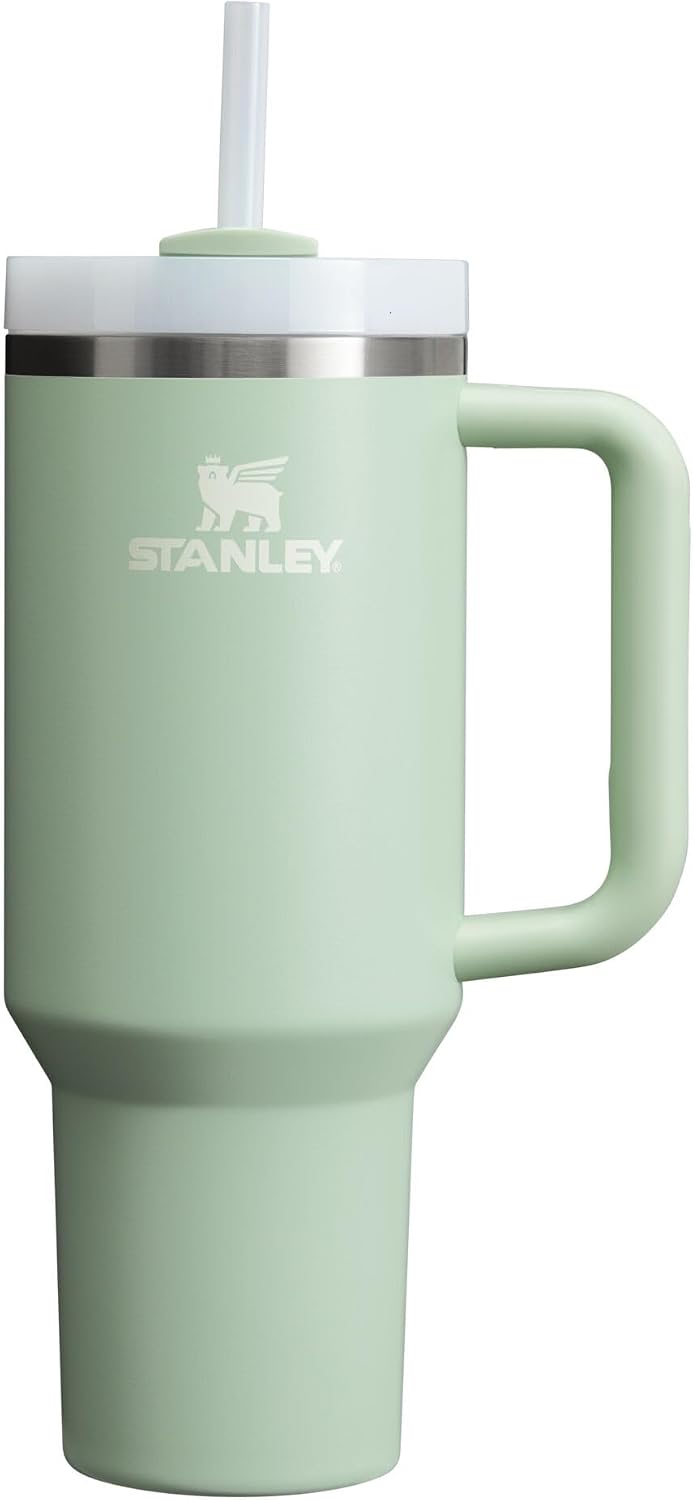 STANLEY Quencher H2.0 Flow State Tumbler, 40 oz, Black 2.0