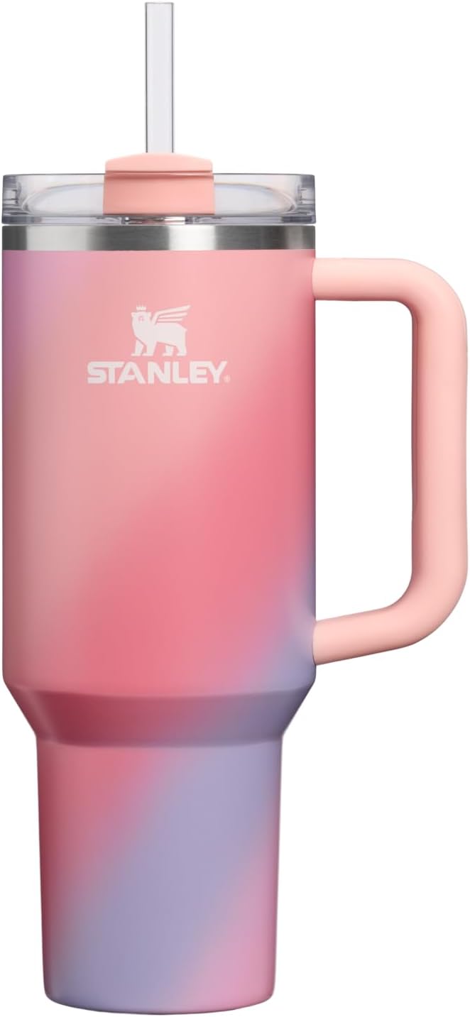 STANLEY Quencher H2.0 Flow State Tumbler, 40 oz, Black 2.0