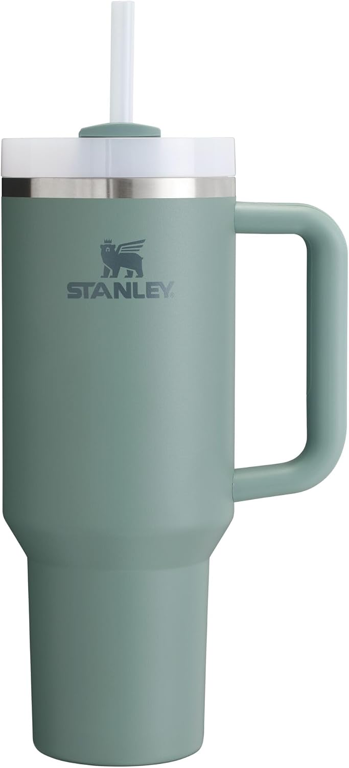 STANLEY Quencher H2.0 Flow State Tumbler, 40 oz, Black 2.0