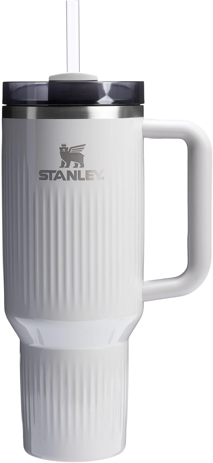 STANLEY Quencher H2.0 Flow State Tumbler, 40 oz, Black 2.0