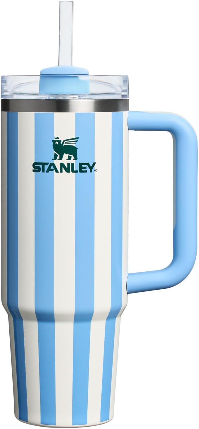STANLEY Quencher H2.0 Flow State Tumbler, 40 oz, Black 2.0