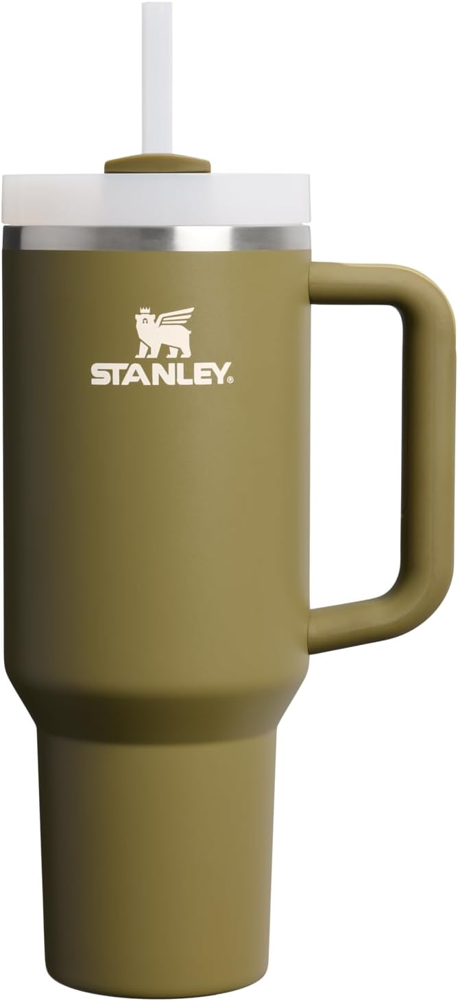 STANLEY Quencher H2.0 Flow State Tumbler, 40 oz, Black 2.0