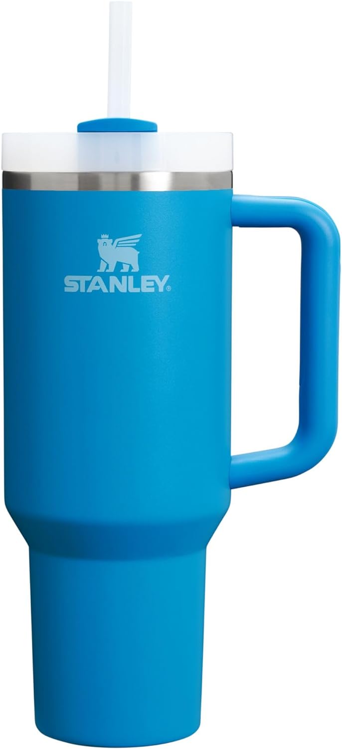 STANLEY Quencher H2.0 Flow State Tumbler, 40 oz, Black 2.0