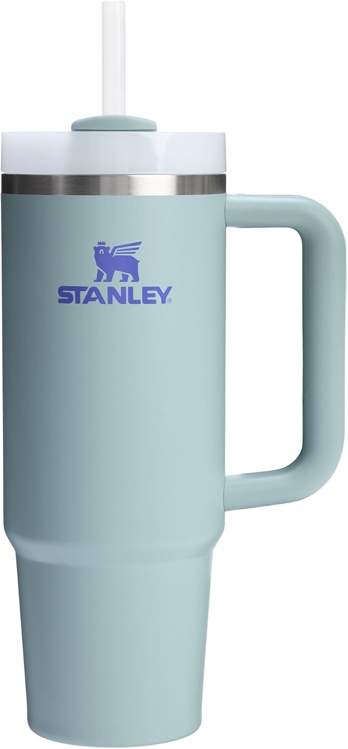 STANLEY Quencher H2.0 Flow State Tumbler, 40 oz, Black 2.0