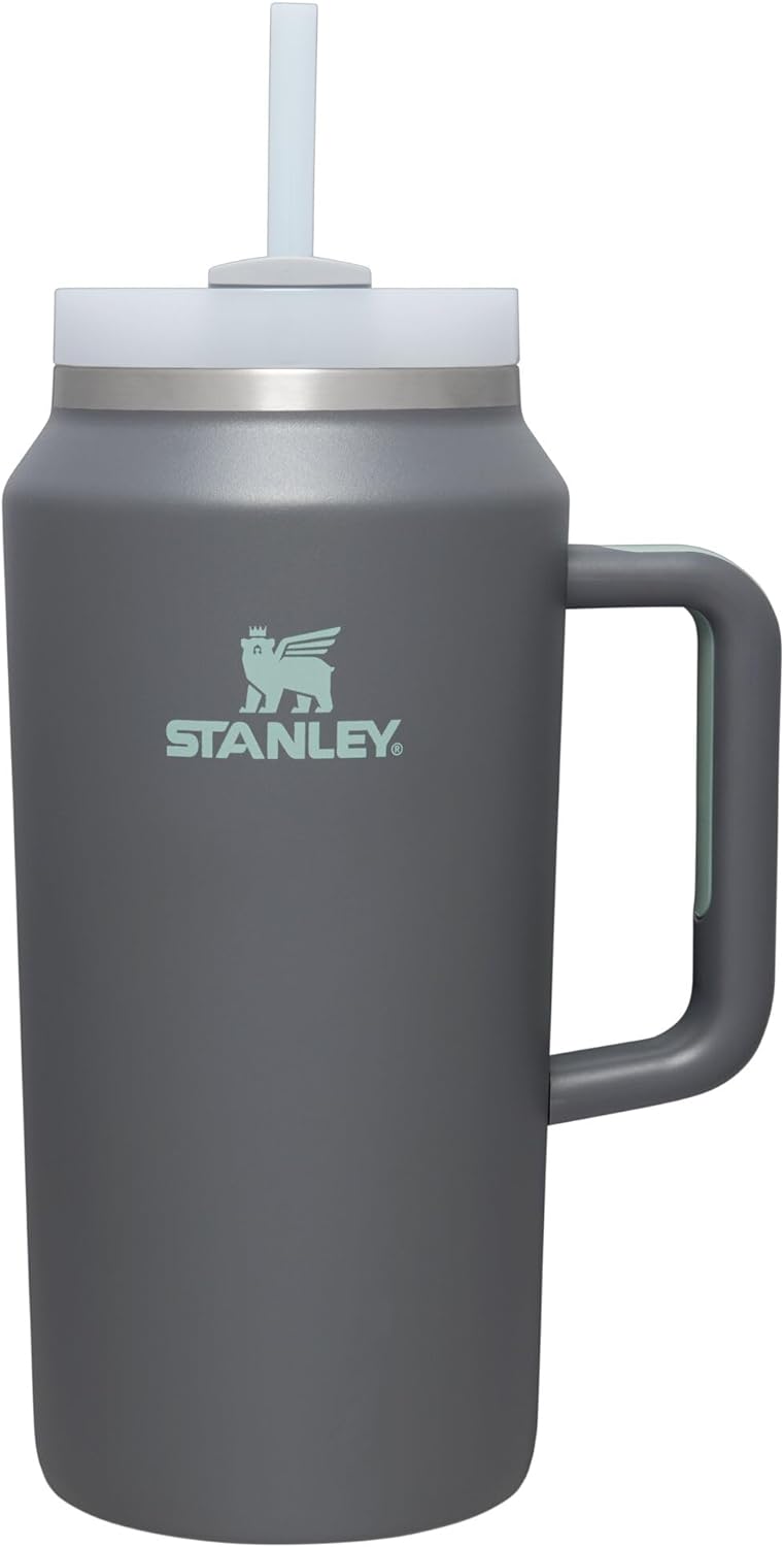 STANLEY Quencher H2.0 Flow State Tumbler, 40 oz, Black 2.0