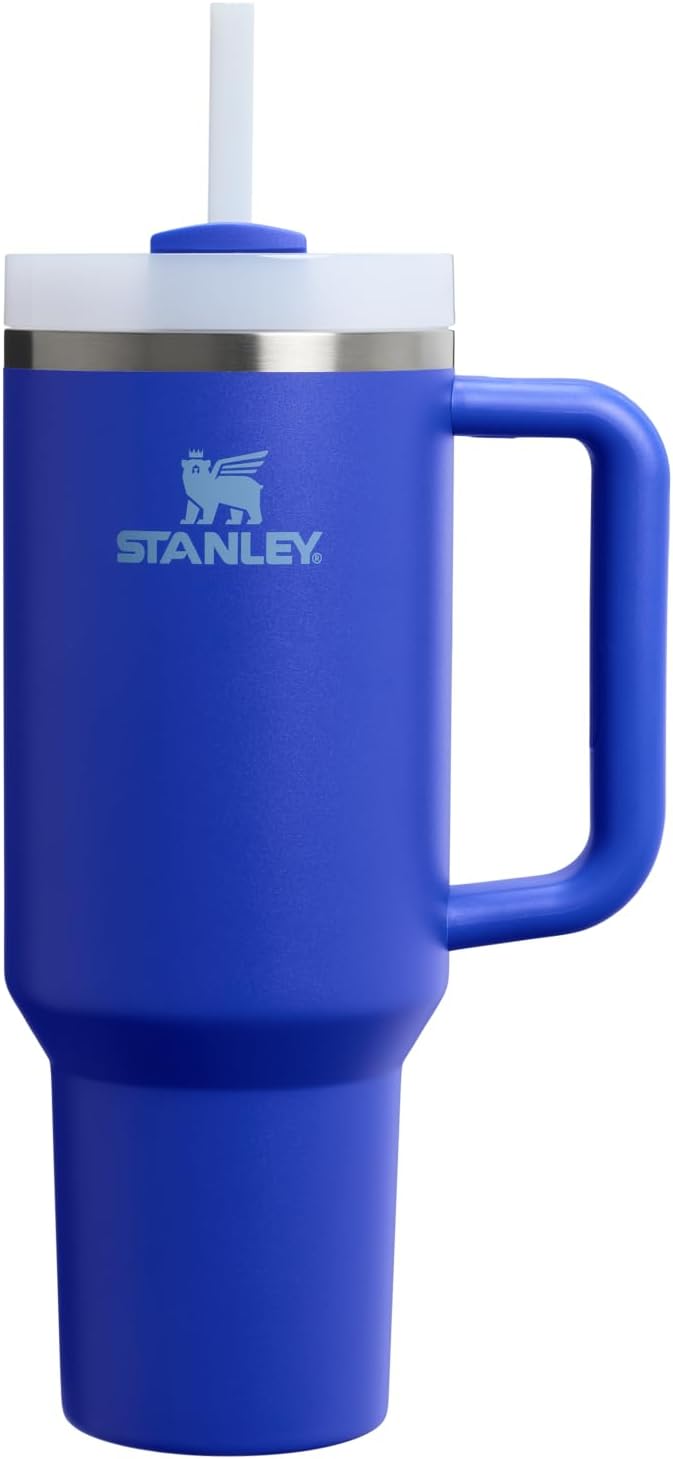 STANLEY Quencher H2.0 Flow State Tumbler, 40 oz, Black 2.0