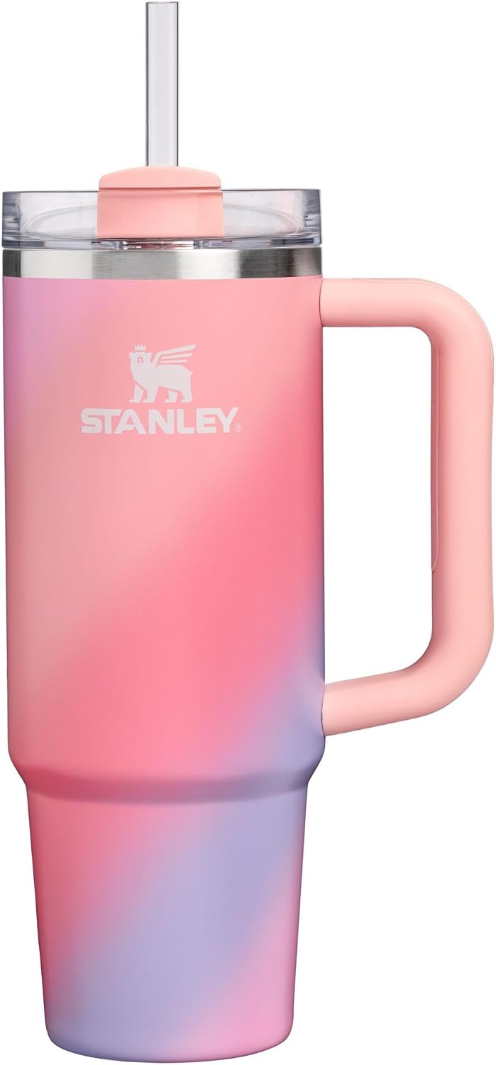 STANLEY Quencher H2.0 Flow State Tumbler, 40 oz, Black 2.0