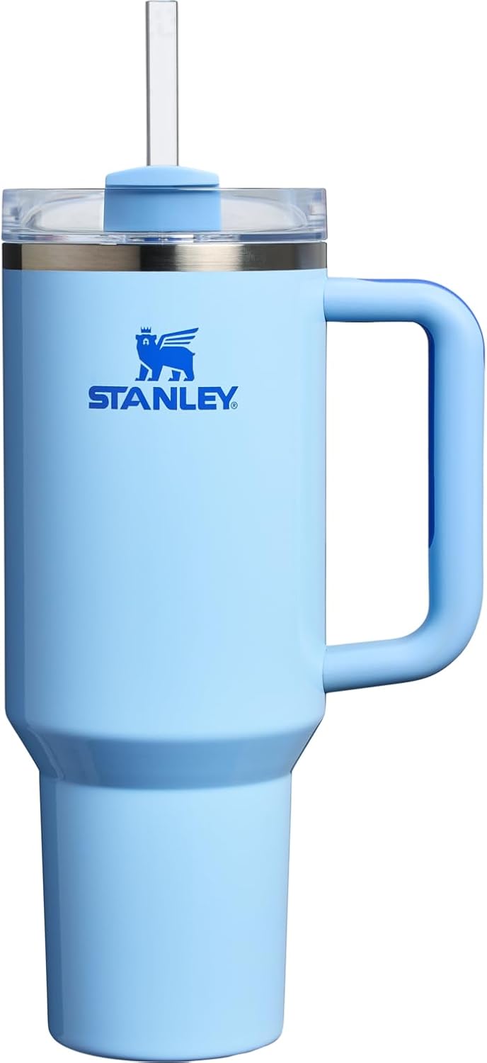 STANLEY Quencher H2.0 Flow State Tumbler, 40 oz, Black 2.0