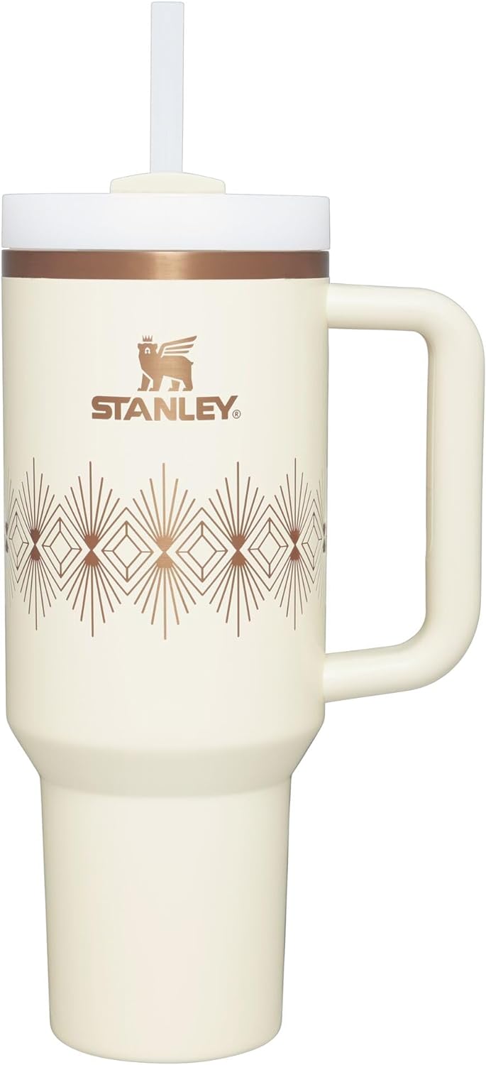 STANLEY Quencher H2.0 Flow State Tumbler, 40 oz, Black 2.0