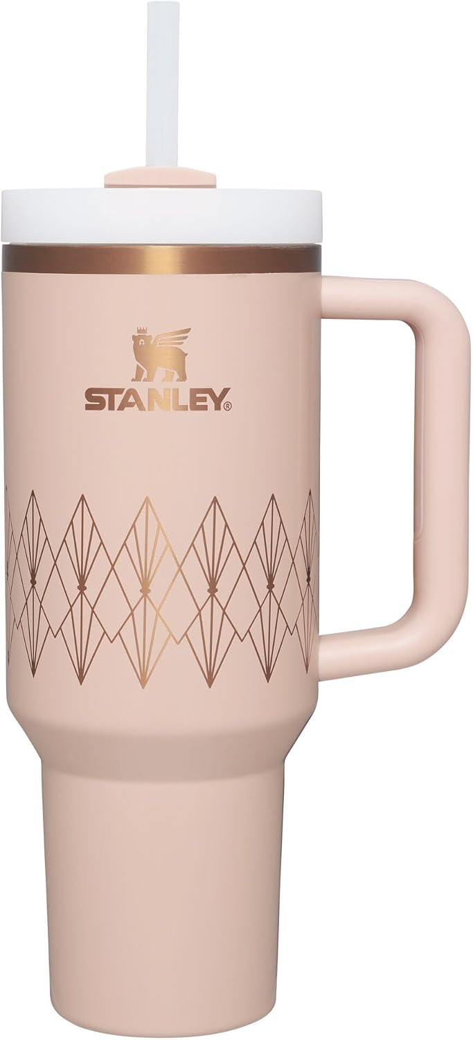 STANLEY Quencher H2.0 Flow State Tumbler, 40 oz, Black 2.0