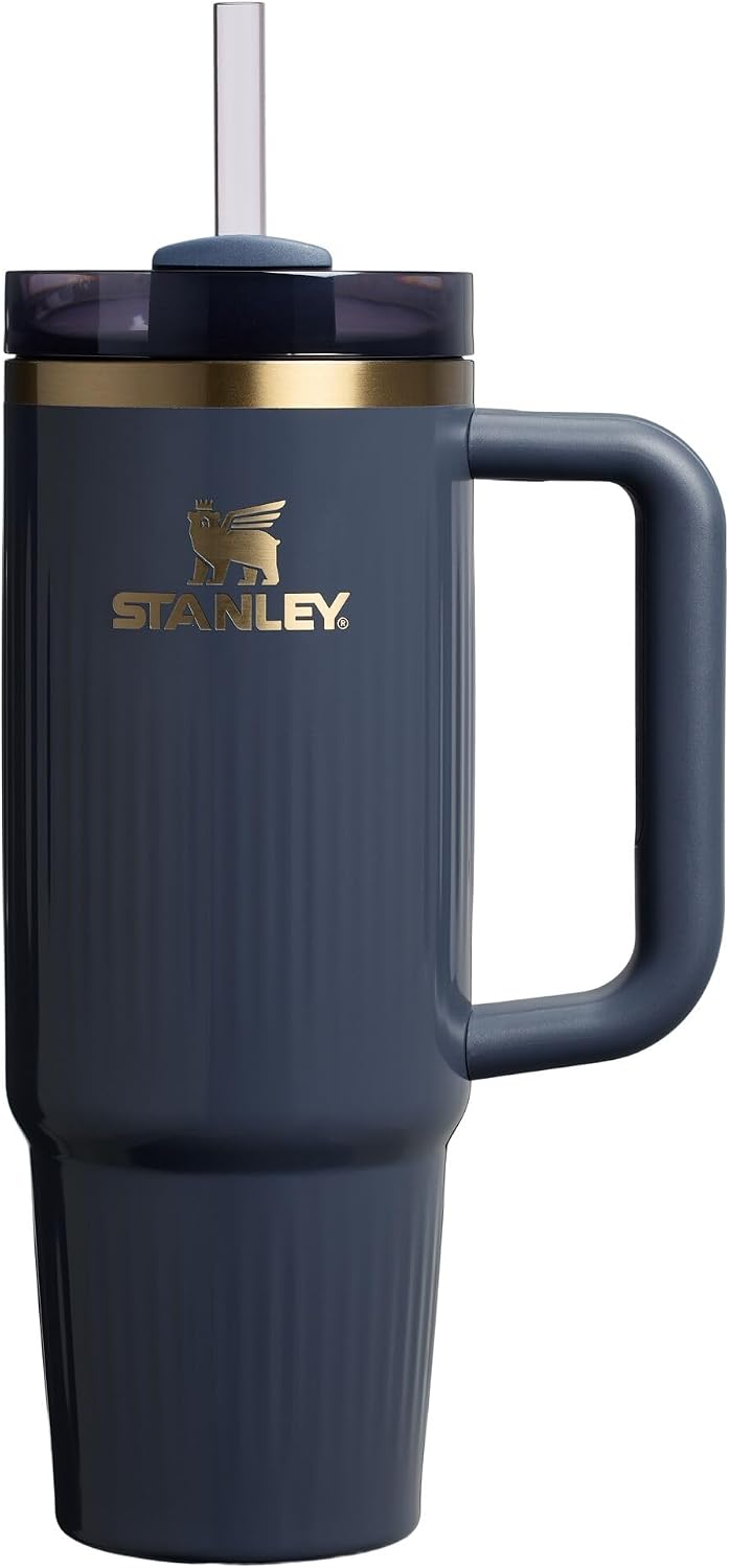 STANLEY Quencher H2.0 Flow State Tumbler, 40 oz, Black 2.0