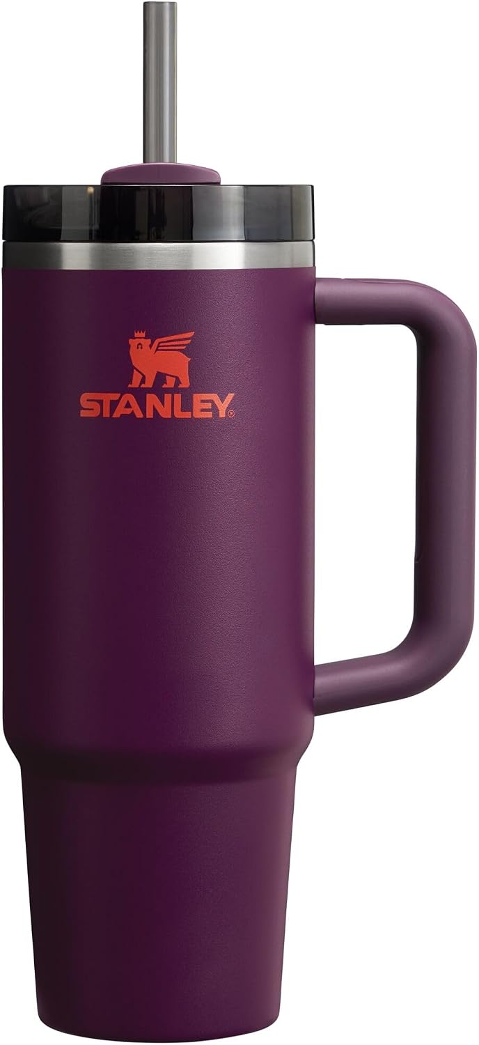STANLEY Quencher H2.0 Flow State Tumbler, 40 oz, Black 2.0