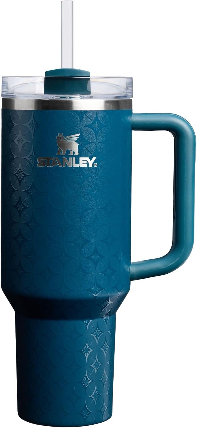 STANLEY Quencher H2.0 Flow State Tumbler, 40 oz, Black 2.0