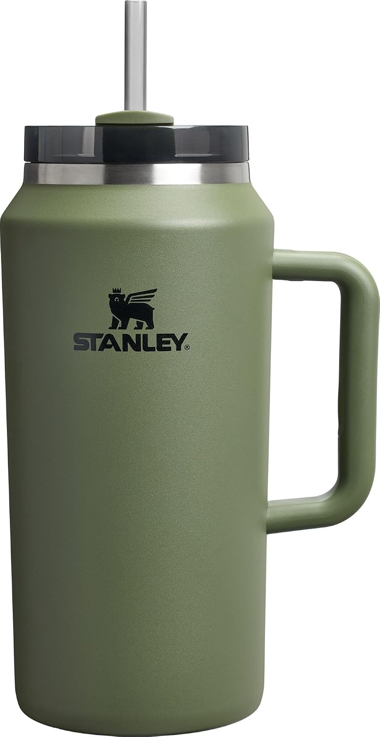 STANLEY Quencher H2.0 Flow State Tumbler, 40 oz, Black 2.0
