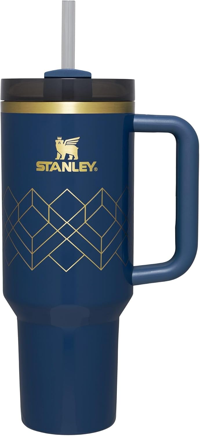 STANLEY Quencher H2.0 Flow State Tumbler, 40 oz, Black 2.0