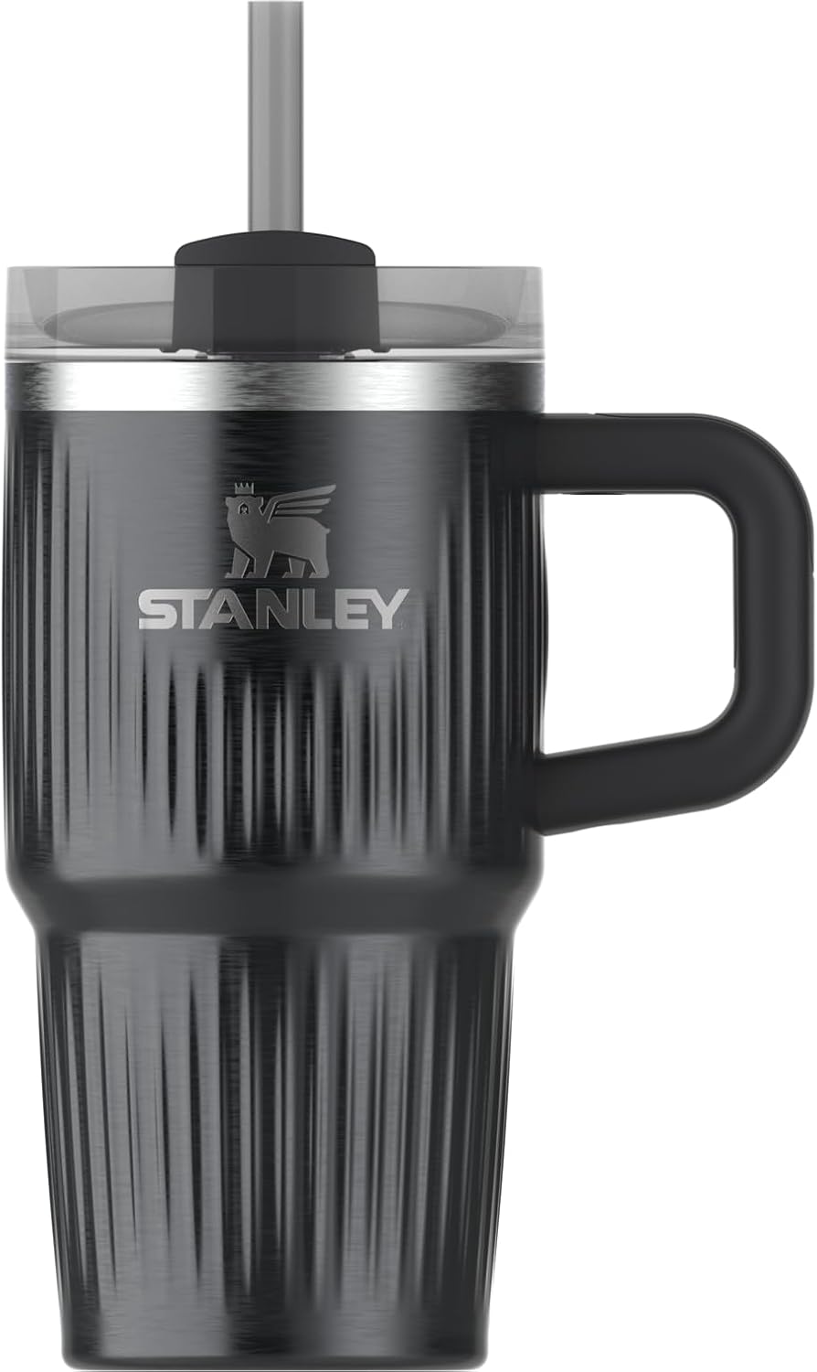 STANLEY Quencher H2.0 Flow State Tumbler, 40 oz, Black 2.0
