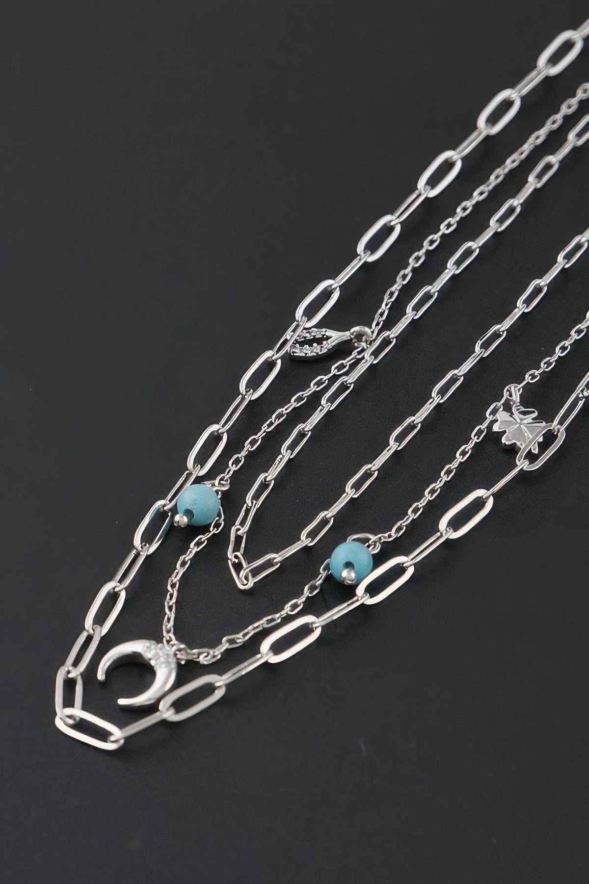 Lucky Charms Link Necklace-2