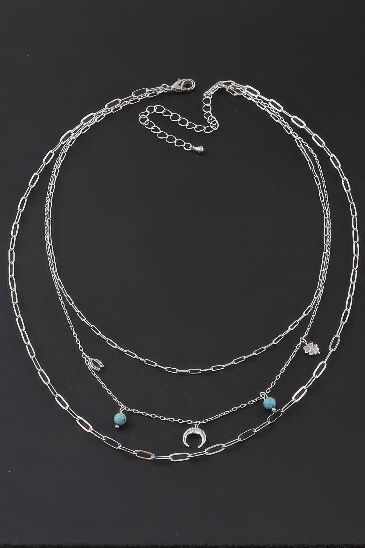 Lucky Charms Link Necklace-3